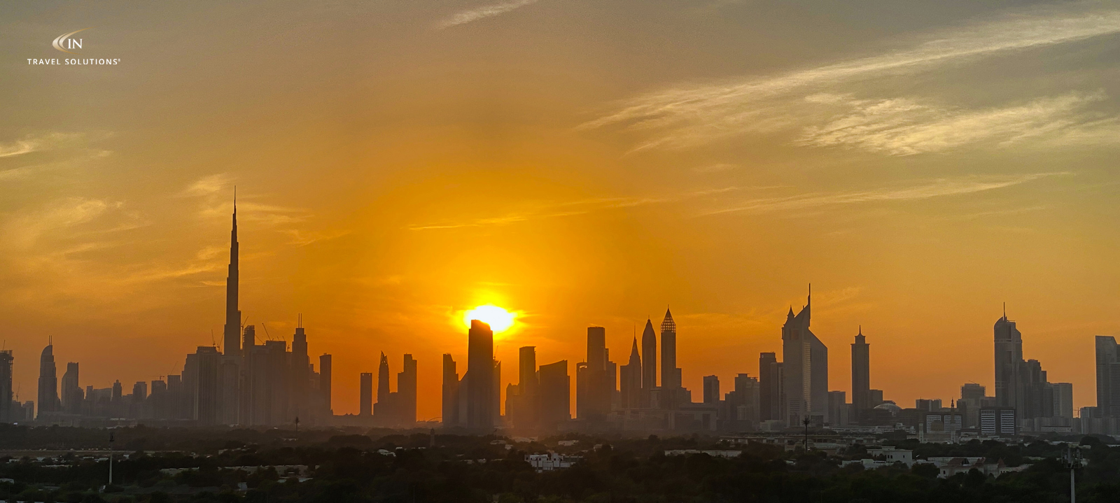 Skyline from Raffles Dubai
